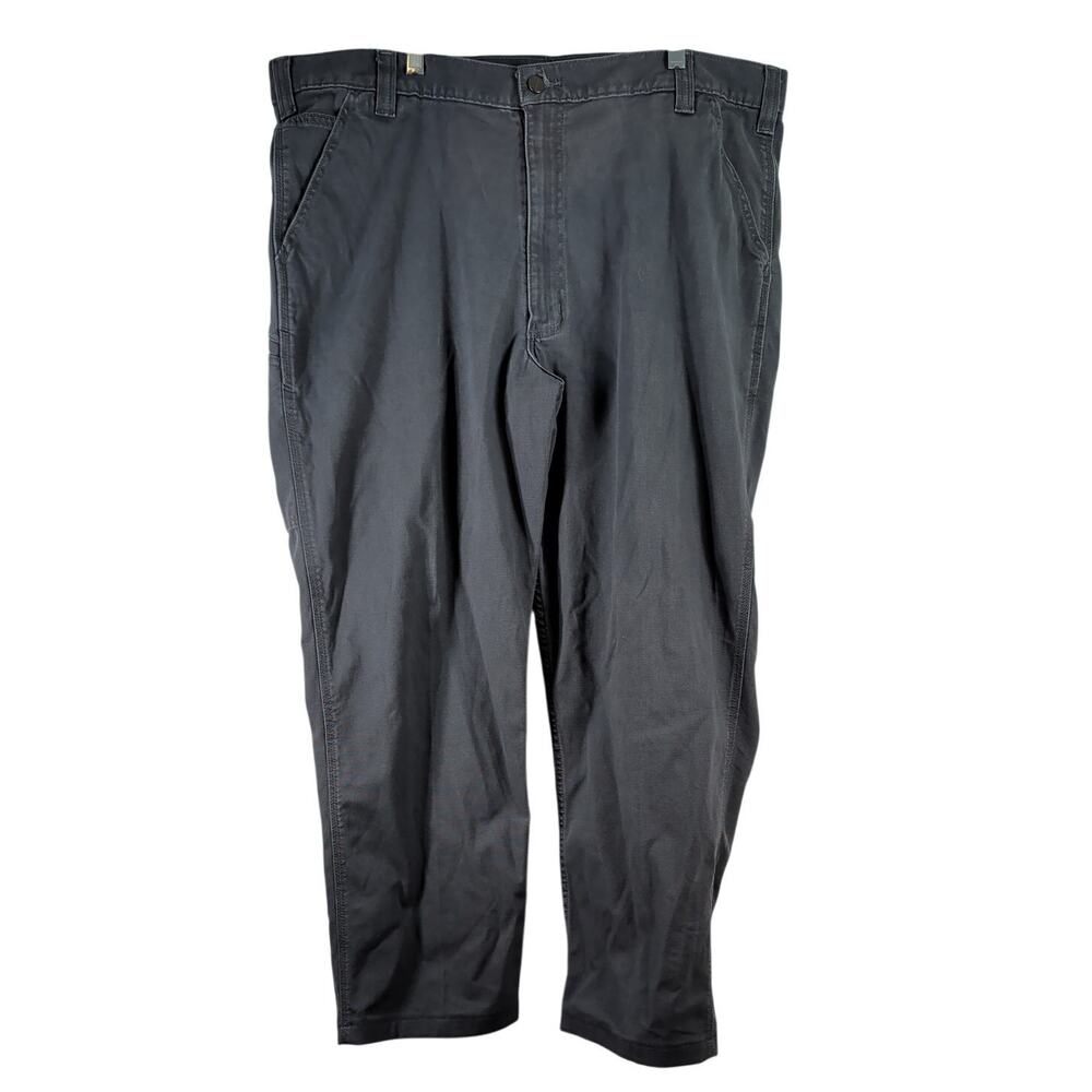 Carhartt Relax Fit Gray Work Pants, Size 42x34